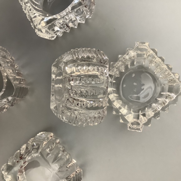 Salt Cellars Crystal Assorted Vintage Holiday Perfect Condition! - Picture 2 of 5